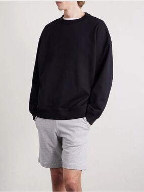Dries Van Noten Black Crewneck Sweatshirt XL